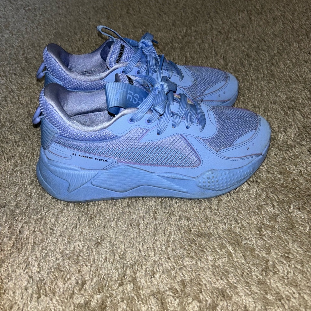 RS X (Running System) Puma purple/blue shoes (Size 7)